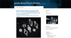 Desktop Screenshot of jamesbondwatchphotos.com
